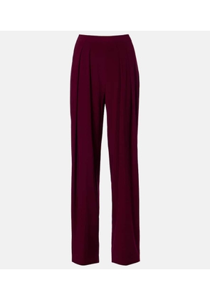 Norma Kamali Pleated wide-leg pants