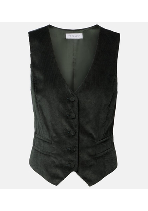 Gabriela Hearst Coleridge cotton corduroy vest