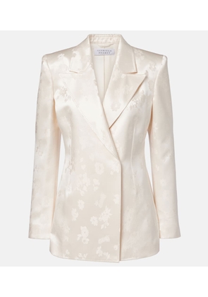 Gabriela Hearst Aleah embroidered silk blazer