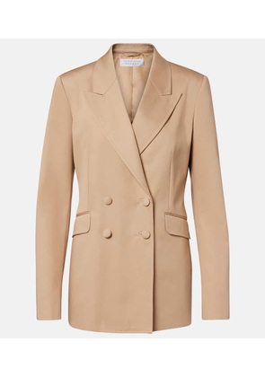 Gabriela Hearst Angela double-breasted cotton blazer