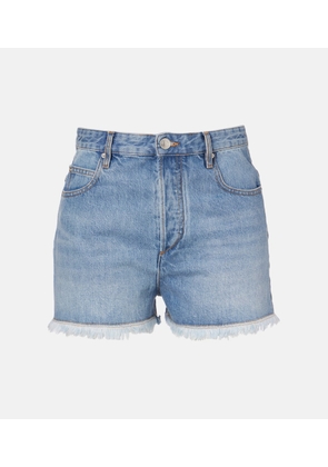 Isabel Marant Lesia high-rise denim shorts