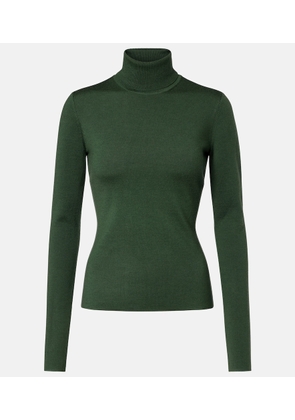 Gabriela Hearst May wool, cashmere, and silk turtleneck top