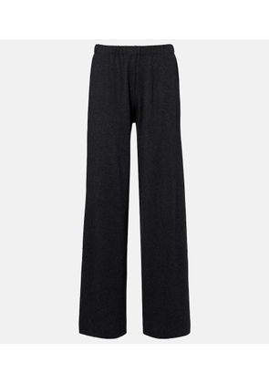 Lisa Yang Aina cotton and cashmere jersey straight pants