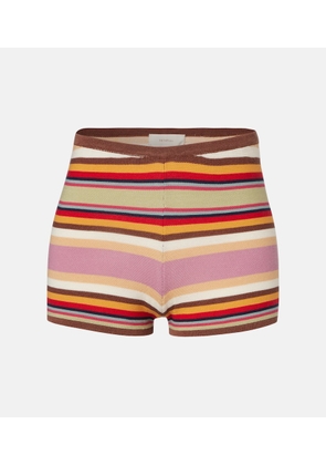 Faithfull Playa striped shorts