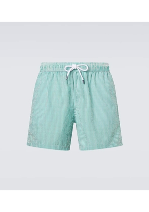 Fedeli Madeira printed swim trunks
