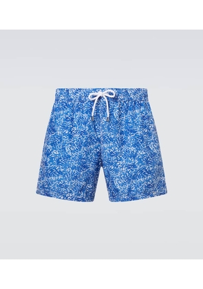 Fedeli Madeira printed swim trunks