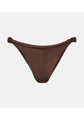 Faithfull Andez ruched bikini bottoms