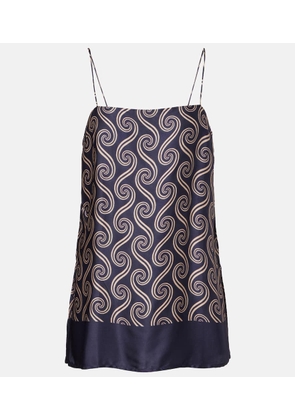 Faithfull Aina printed satin camisole
