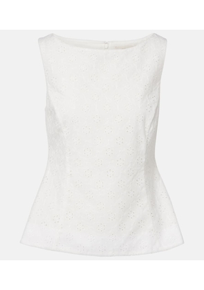Faithfull Olivia broderie anglaise top
