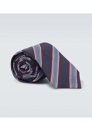 Valentino Garavani Striped silk jacquard tie