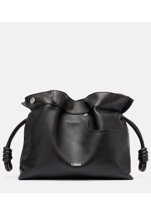 Loewe Flamenco Medium leather clutch