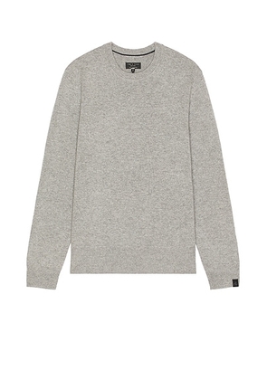 Rag & Bone Declan Cashmere Crew Sweater in Grey - Grey. Size L (also in S, M).