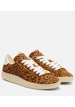 Valentino Garavani Royco calf hair sneakers