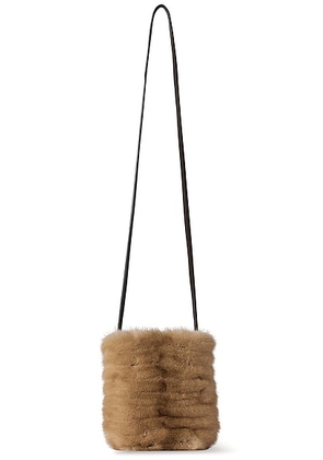 The Row North South Park Crossbody Bag in Brown ANG. Size all.