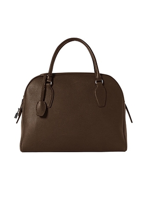 The Row India 12.00 Bag in Deep Brown ANS - Chocolate. Size all.