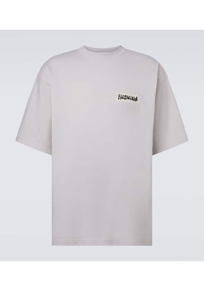 Balenciaga Logo cotton jersey T-shirt
