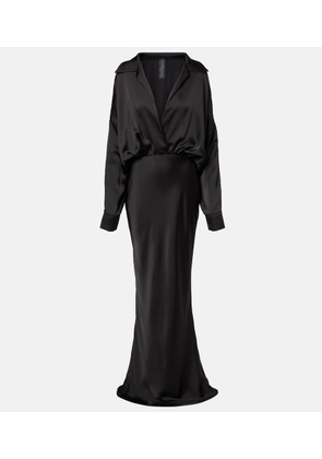 Norma Kamali Satin gown