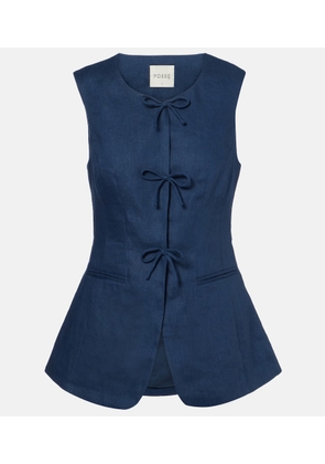 Posse Sabine linen vest