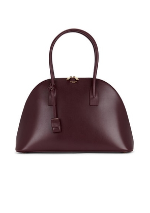 Saint Laurent Sac De Jour Demilune Bag in Hot Wine - Wine. Size all.