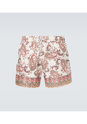 Etro Paisley swim trunks