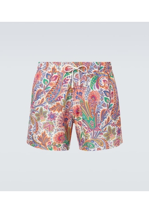 Etro Paisley swim trunks