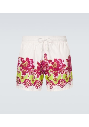 Etro Floral swim trunks