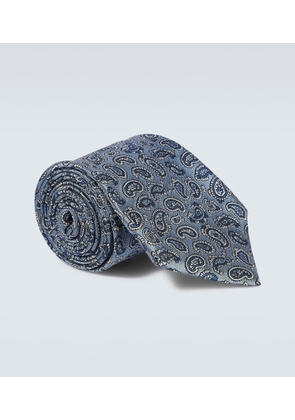 Etro Paisley silk tie