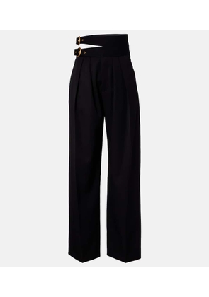 Chloe Virgin wool wide-leg pants