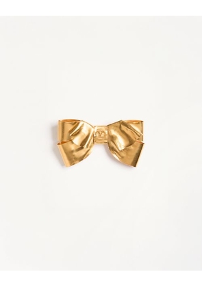 Valentino Garavani Trop Chou Metal Brooch Woman ANTIQUE BRASS UNI