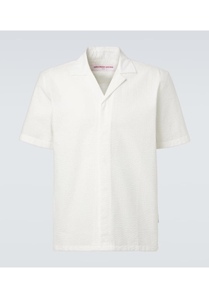 Orlebar Brown Maitan cotton bowling shirt