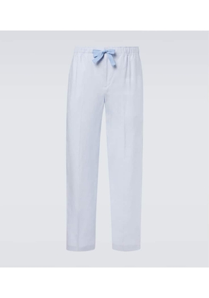 Orlebar Brown Alex linen straight pants