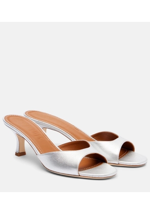 Staud Brigitte leather mules