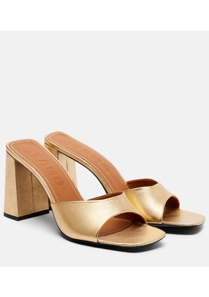 Staud Sloane leather mules