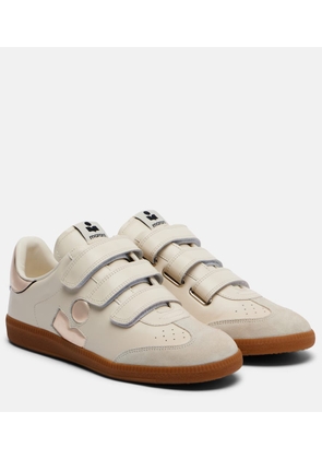 Isabel Marant Beth leather and suede sneakers