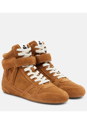 Isabel Marant Senny suede high-top sneakers