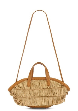 SIMONMILLER Mini Fringe Mercado Tote Bag in Natural - Neutral. Size all.