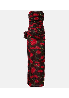 Magda Butrym Floral ruched gown
