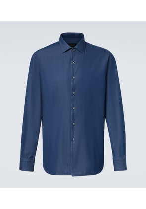 Brioni Marcello cotton shirt