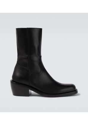 Dries Van Noten Leather ankle boots