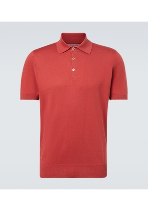 Brunello Cucinelli Cotton pique polo shirt