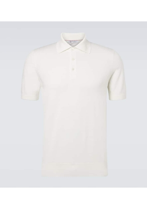 Brunello Cucinelli Cotton pique polo shirt