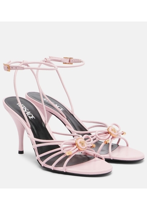 Versace La Medusa 85 leather sandals