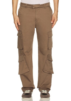 REPRESENT Cargo Pant in Clove - Brown. Size L (also in M, XL/1X).