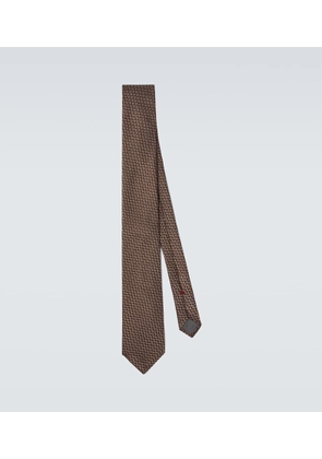 Brunello Cucinelli Silk jacquard tie