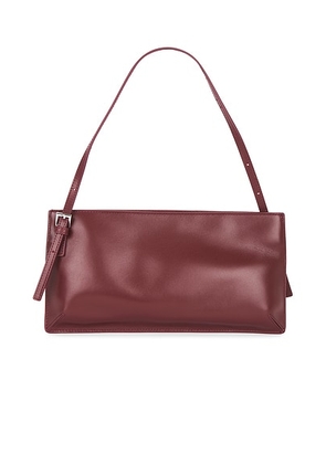 St. Agni 90s Belt Shoulder Bag in Mahogany - Burgundy. Size all.