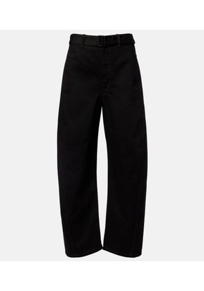 Lemaire Twisted barrel-leg jeans