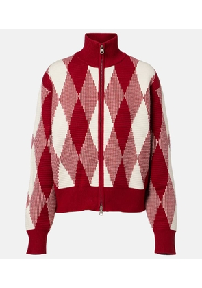 Varley Karina knitted jacquard jacket