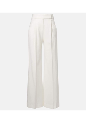 Veronica Beard Marbeau pleated wide-leg pants