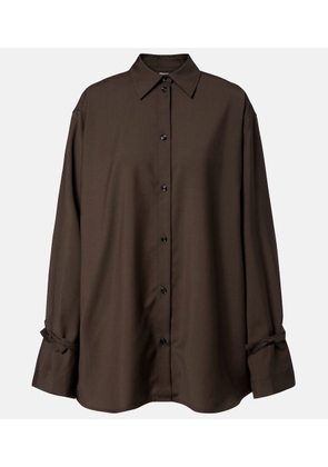 Toteme Oversized wool shirt