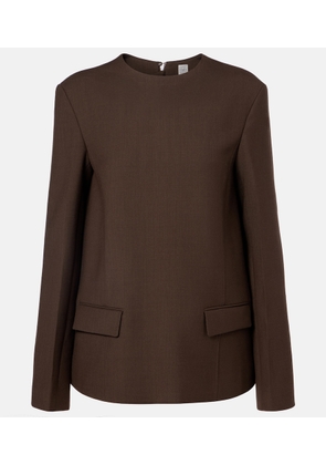 Toteme Pocket crepe top